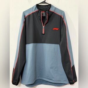 Formula 1 Official F1 1/2 Half Zip Fitted Tech Mid Layer Pullover Men’s Size XL